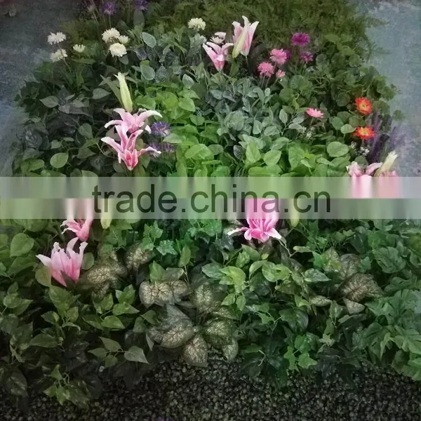 SJCH54855 Artificial Foliage and Flower Wall Hanging photo-4