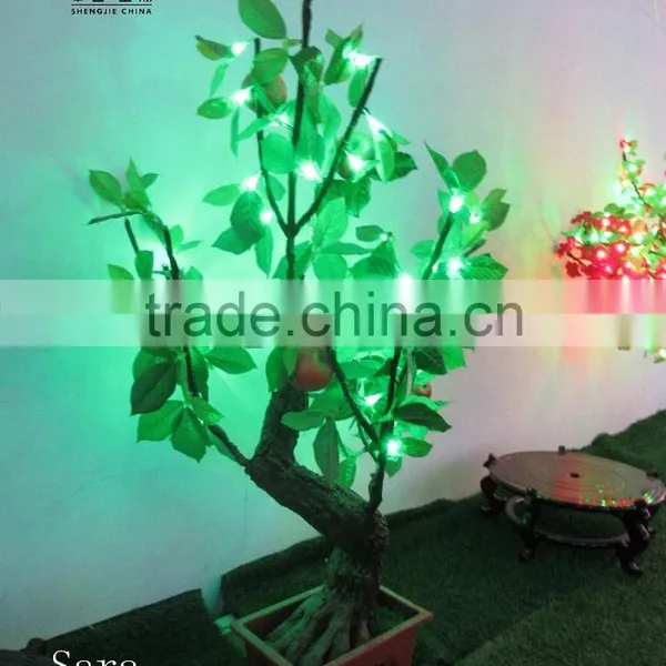 Artificial Tree With Lights,decorative LED Peach Trees, LED Foliage photo-2
