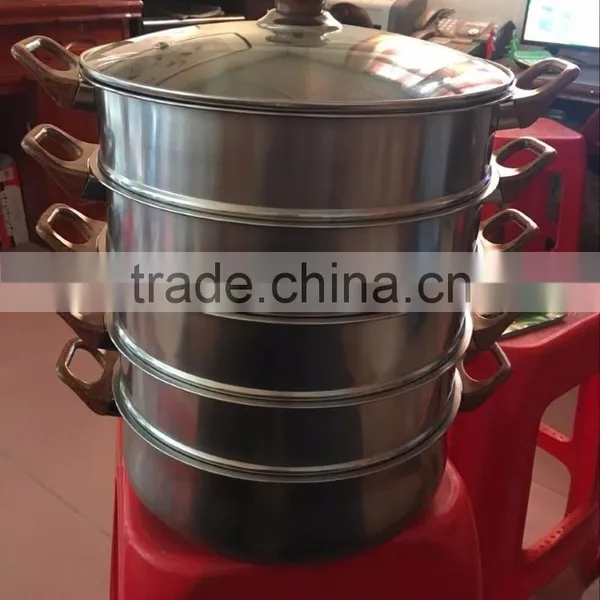 2014 Large Stainless Steel Steamer Pot photo-2