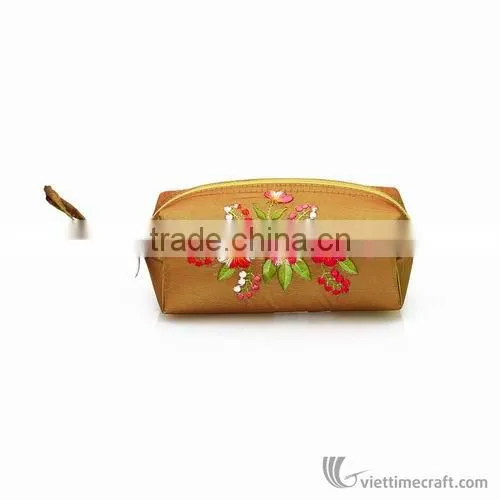 Handmade Cosmetics Mini Bags, Cosmetics Fabric Cases, Special Ethnic Gifts From Vietnam photo-3