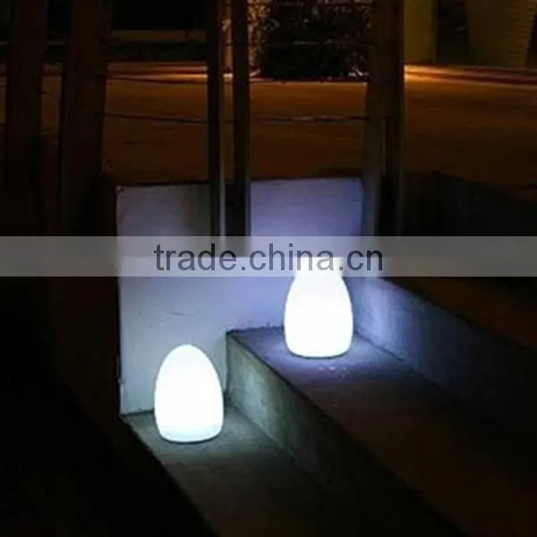 Battery Operated RGB LED Egg Table Lamp for Decoration photo-4