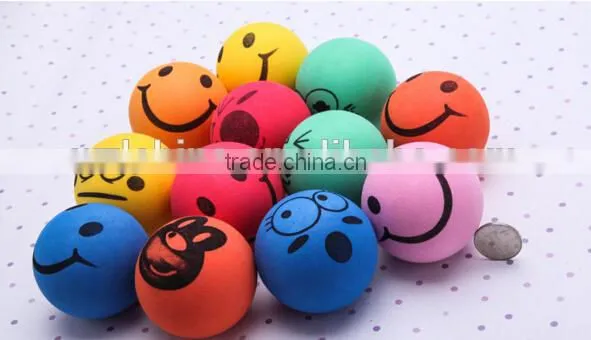 2015 new factory direct supply cute eva foam Marine expression ball
