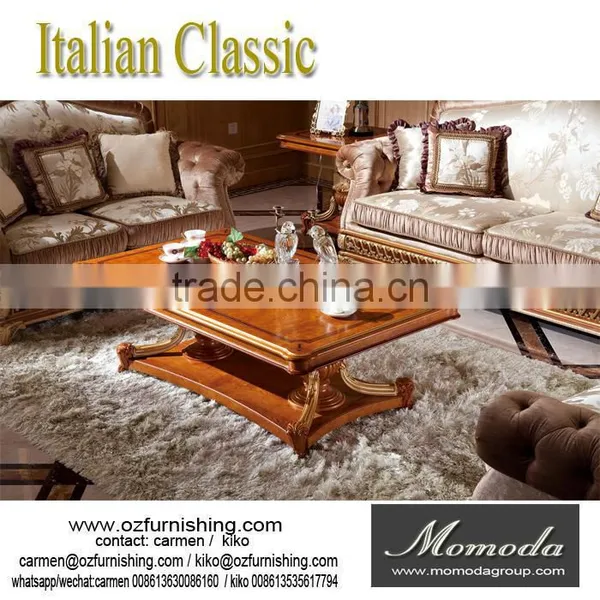 YB62 European Style Solid Wood Italian Top Fabric Super Luxury Baroque Antique Living Room 1+2+3 Sofa photo-3