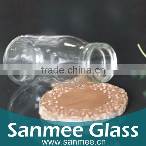 Supplies Brand Name Glassware 263ml Transparent Glass Bottle Wholesale photo-4