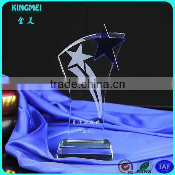 KM-ZP82 Custom Cheap Blank Water Drop Glass Crystal Trophy Factory photo-6