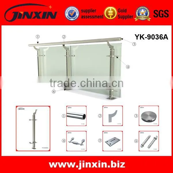 Tempered Glass Double Plate Baluster/Fixing Glass Baluster photo-2
