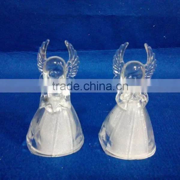 Dongguan Acrylic LED RBG Light Hanging Small Angel Figurines Ornament photo-6