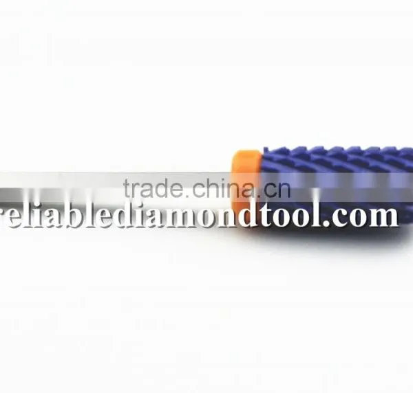 Shank Diameter 2.35mm Colored Ceramic Burr For Nail 1 Piece Huaxing Large Barrel photo-5