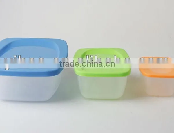 PP Modern Design Food Grade Plastic Food Set photo-3