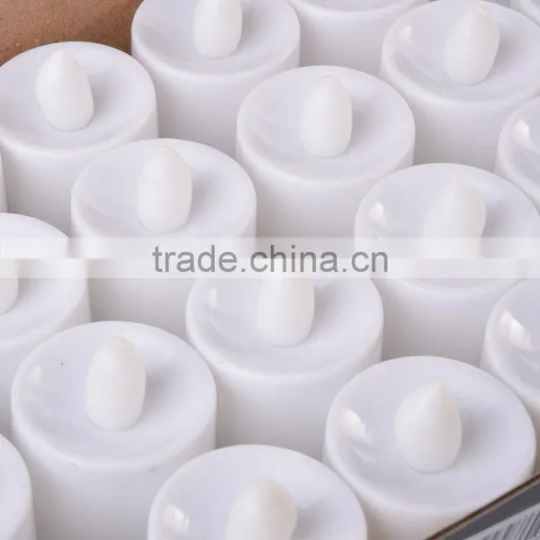 Hot Wholesale Wedding Decoration Mini Colorful Changing Fickering LED Romantic Candle Light photo-5