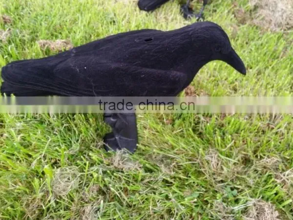 Full Body Flocked Crow Decoys photo-2