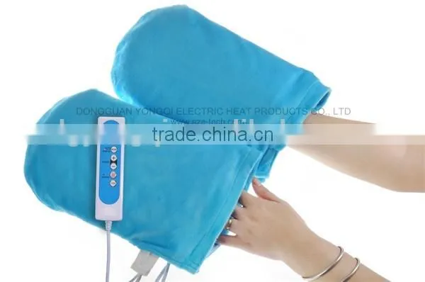 Professional Heated Vibrating Massage Mitts With Various Speed Settings and Optional Timer photo-1