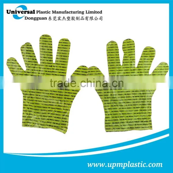 Food Grade Eco-friendly Eco-Environment Disposable LDPE Gloves photo-3