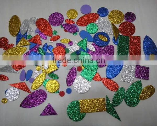 GLITTER CRFT EVA FOAM SHAPE photo-6