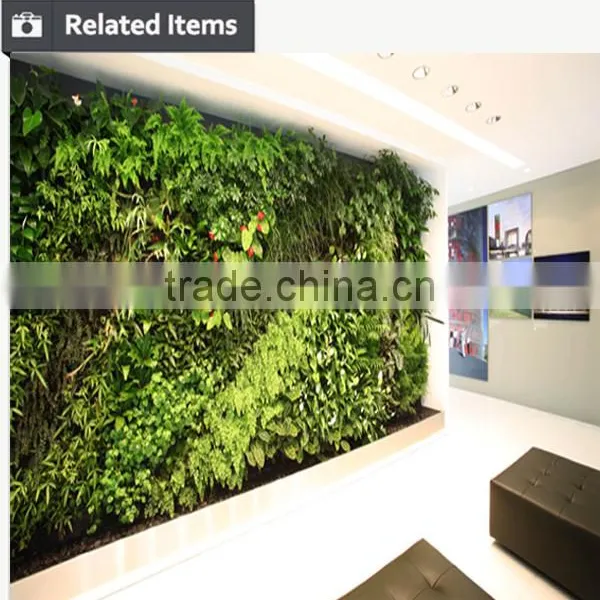 Indoor Plastic Plant Walls Artificial Green Wall Artificial Plant Walls photo-3