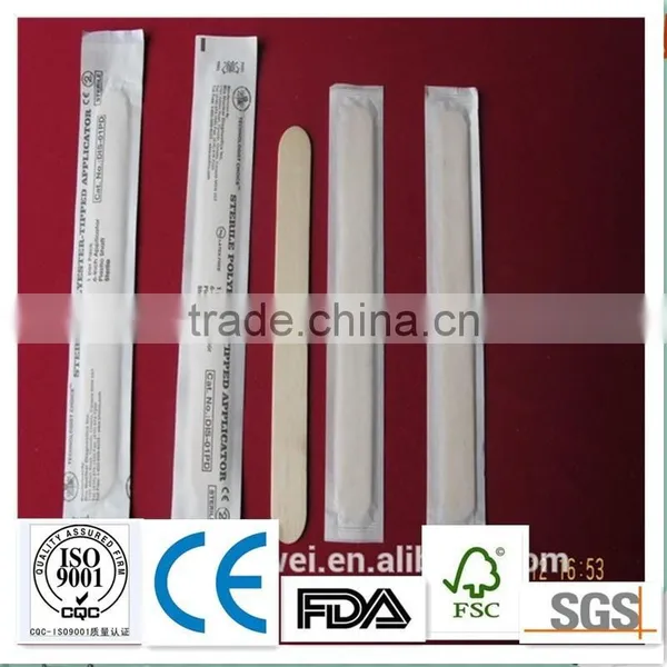 Birch 150*18*1.6mm Disposable Spatula