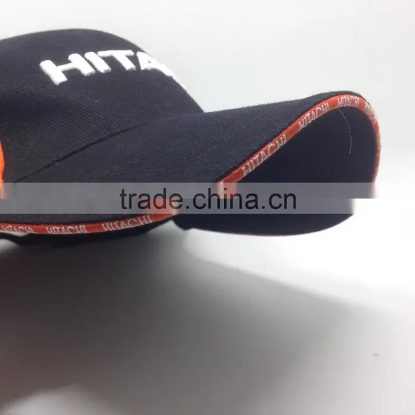 Custom Cotton 6 Panel Baseball Caps Hats With 3D Embroidery Logo photo-6