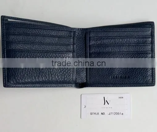 2017 Customized Top Sale Wallet Handmade Quality Mens Leather Wallet J712051a photo-3