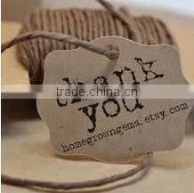 2017 China High Quality Garment Kraft Paper Hang Tags Swing Tags photo-4
