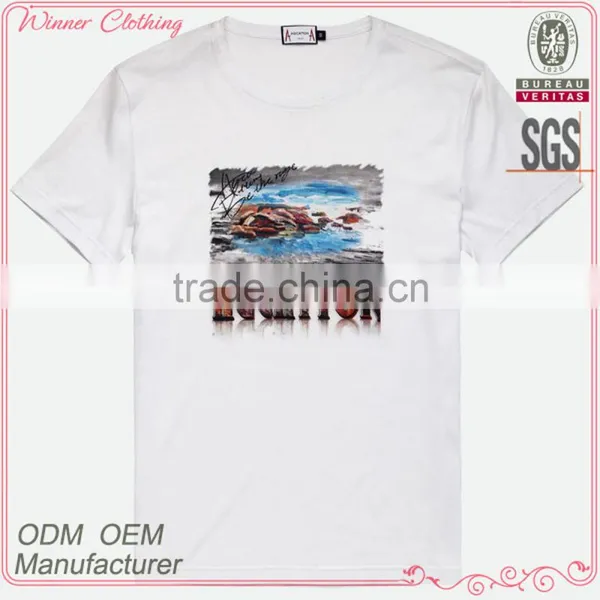 Fashion Garment OEM/ODM Manufacturer Plain White T-shirts