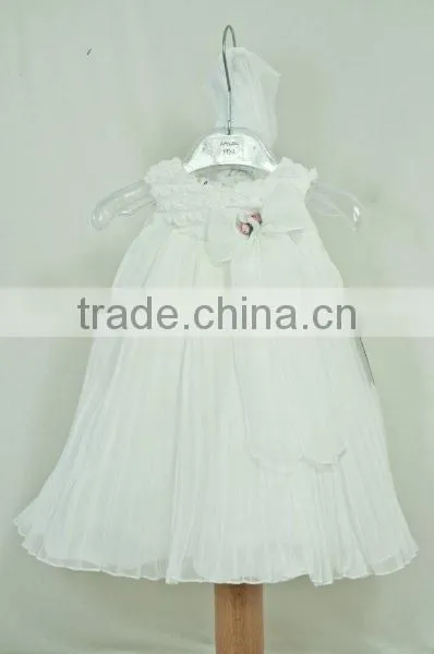 Elegant Baby Girls Ruffle Dress Flower Girls Dress Baby Princess Dress photo-2