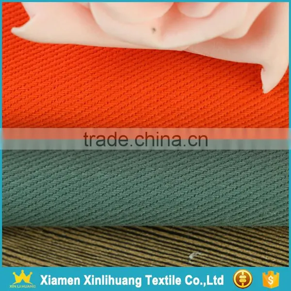 Hot Selling 7x7 68x38 Thick Heavy Weight 100% Cotton Twill Fabric for Work Clothes photo-2