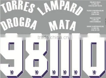 Custom Heat Transfer Sticker Plastisol Heat Transfer Iron on Jersey Number Sheet photo-4