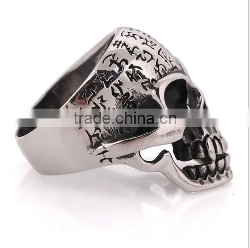 Custom Gay Mens Ring Cross 316L Stainless Steel Ring Silver Ring For Men photo-5