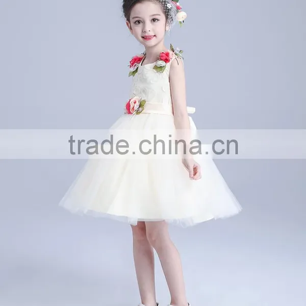 2017 Sun Dresses Summer Flowers Beach Dress photo-3