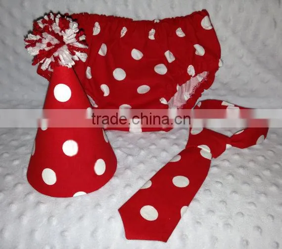 Baby Infant Cute 3PCS Bloomers Sets Short With Tie And Hat Baby Clothes photo-2