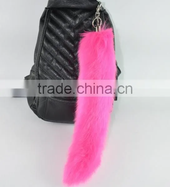 Manufacturers Supply Fox Tail Artificial Fur Tail Pendant Phone Pendant Bag Pendant photo-6