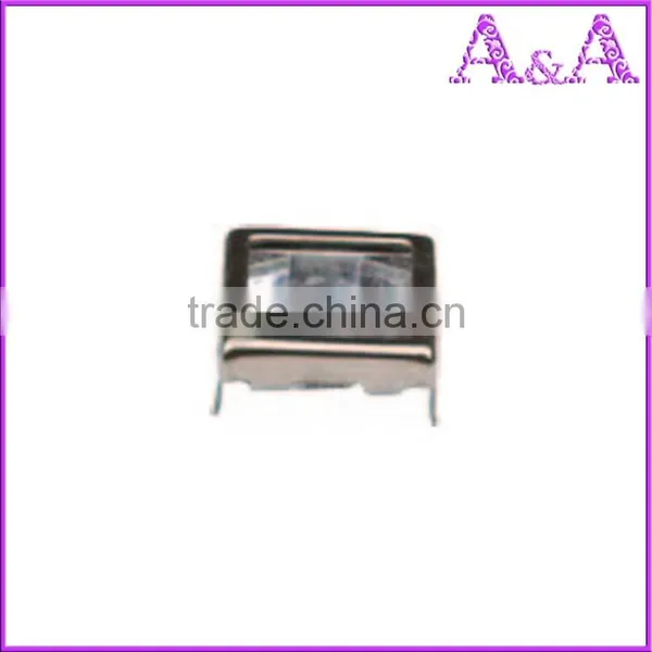 High Quality 100 Sets Silver Tone No Sew Open Ring Snap Press Fastener Metal Buttons photo-2