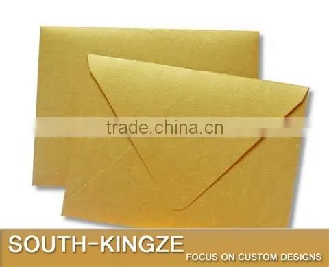 Festival Christmas Romantic Gold Foil Letter Envelope Bag photo-2