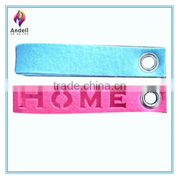 Fashion Felt Custom Fabric Keychain photo-3