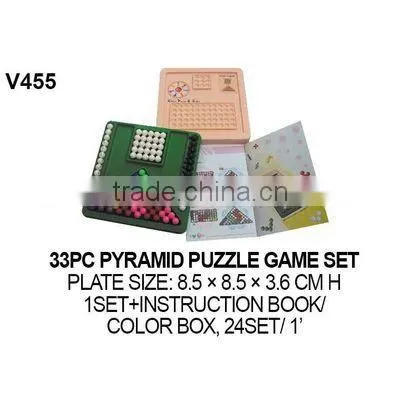 33PC PYRAMID PUZZLE GAME SET photo-3