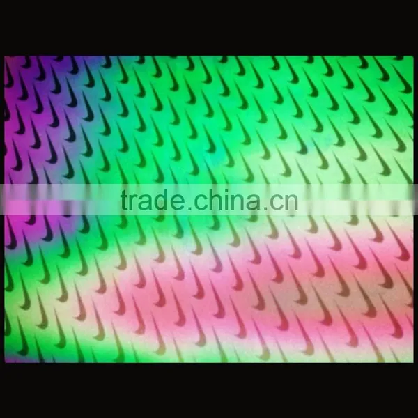 Wholesale Popular Colorful Rainbow Reflective Sewing Fabric,rainbow Reflective Belt Material for Handbag photo-5
