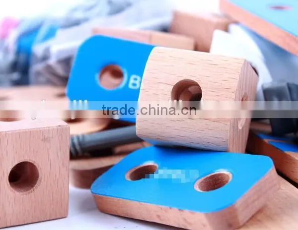 Wood DIY Assembly Helicopter Toy Wooden Educational Toys for Kids photo-3