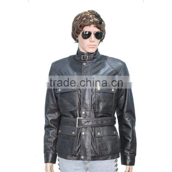 Brown Leather Jacket photo-5