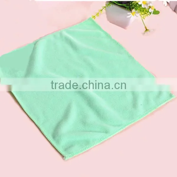 100% Polyester Plain Dyed Microfiber Tea Towel/Car Cleaning Towel photo-4