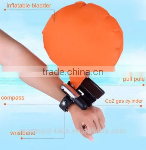 Drowning Swim Lifesaving Bracelet Airbag AirBottle Drowning Rescure Wristband photo-4