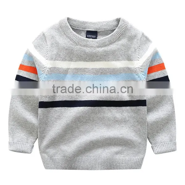 Children Boy Cloth Handmade Knit Baby Sweater photo-3