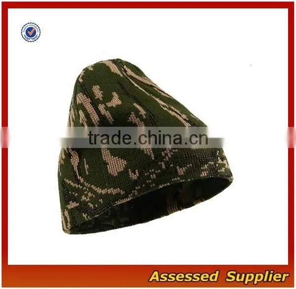 XJ01219/Wholesale Camo Knit Hat Acrylic Beanie Knit Hat photo-2