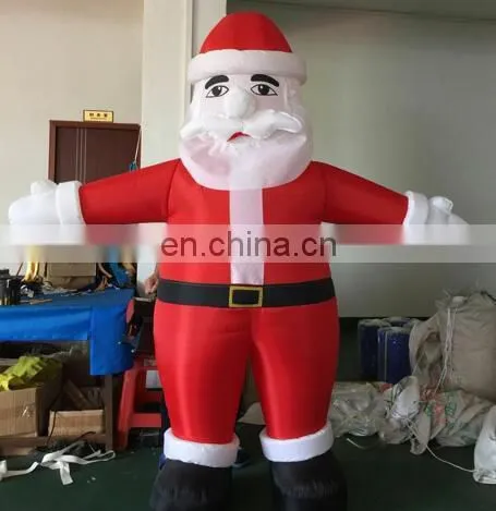 HI CE Inflatable Christmas Snowman Santa Costume for Christmas photo-2