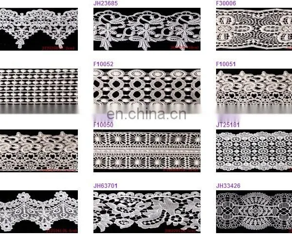 Elastic Black Dress Material 3 cm Nylon Lace Braid photo-4