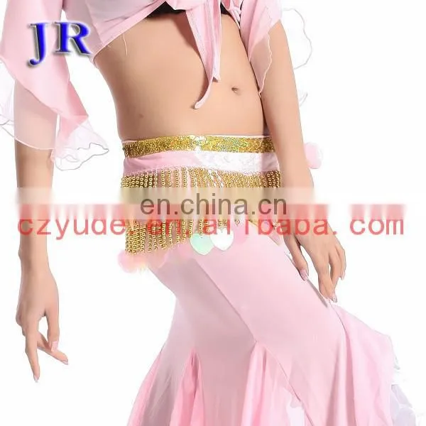 Indian Big Sequins Tassel Belly Dance Beaded Belt for Competition Y-2024# photo-4