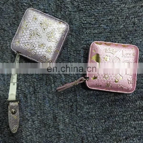 BSCI Customized PU Leather Tape Measure photo-2
