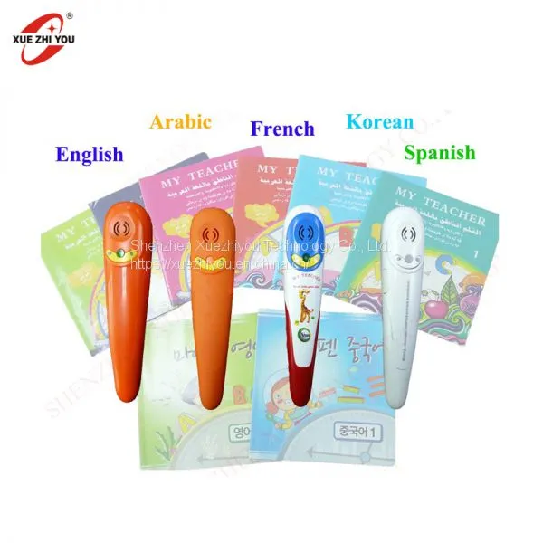 Educational Toy Reading Pen for Kids Language Learning English Smart Kids Talking Pen With Audio Book photo-3
