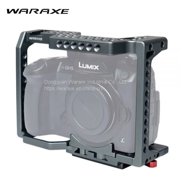 WARAXE CAMERA CAGE FOR PANASONIC LUMIX GH4 GH5 2820 photo-3