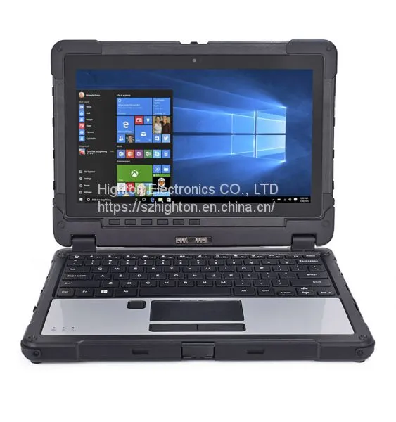 HiDON 11.6inch to 14inch intel Rugged laptop or rugged notebook computer, waterproof laptop, waterproof notebook computer