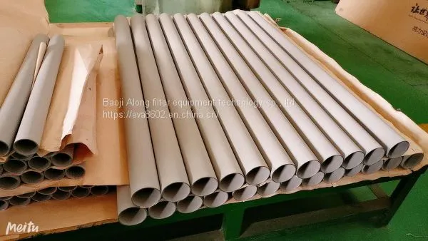 Fluid Filtration SS316 Sintered Filter Pipe , Porous Tube Cylinder With High Strength and Sturdy and Durable photo-3